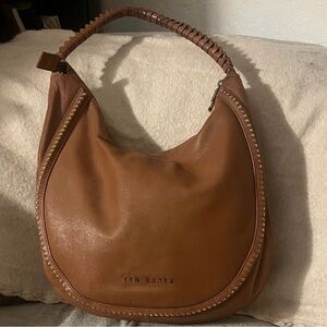 Ted Baker Tan Hobo Bag genuine leather